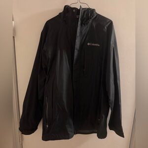 Columbia Men's Black Raincoat